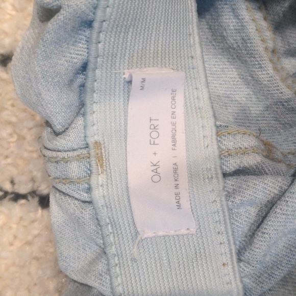 Oak and Fort Paperbag Waist Jean - Picture 7 of 7